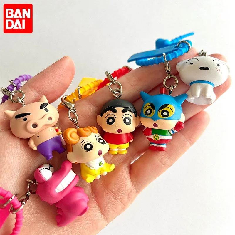 Bandai Crayon Shin Chan Gashapon Figurine Keychain Pendant Bag Car Accessory Zouemon Himawari Shiro Action Kamen Crocodile
Bandai Crayon Shin Chan Gashapon Figurine Keychain Pendant Bag Car Accessory Zouemon Himawari Shiro Action Kamen Crocodile