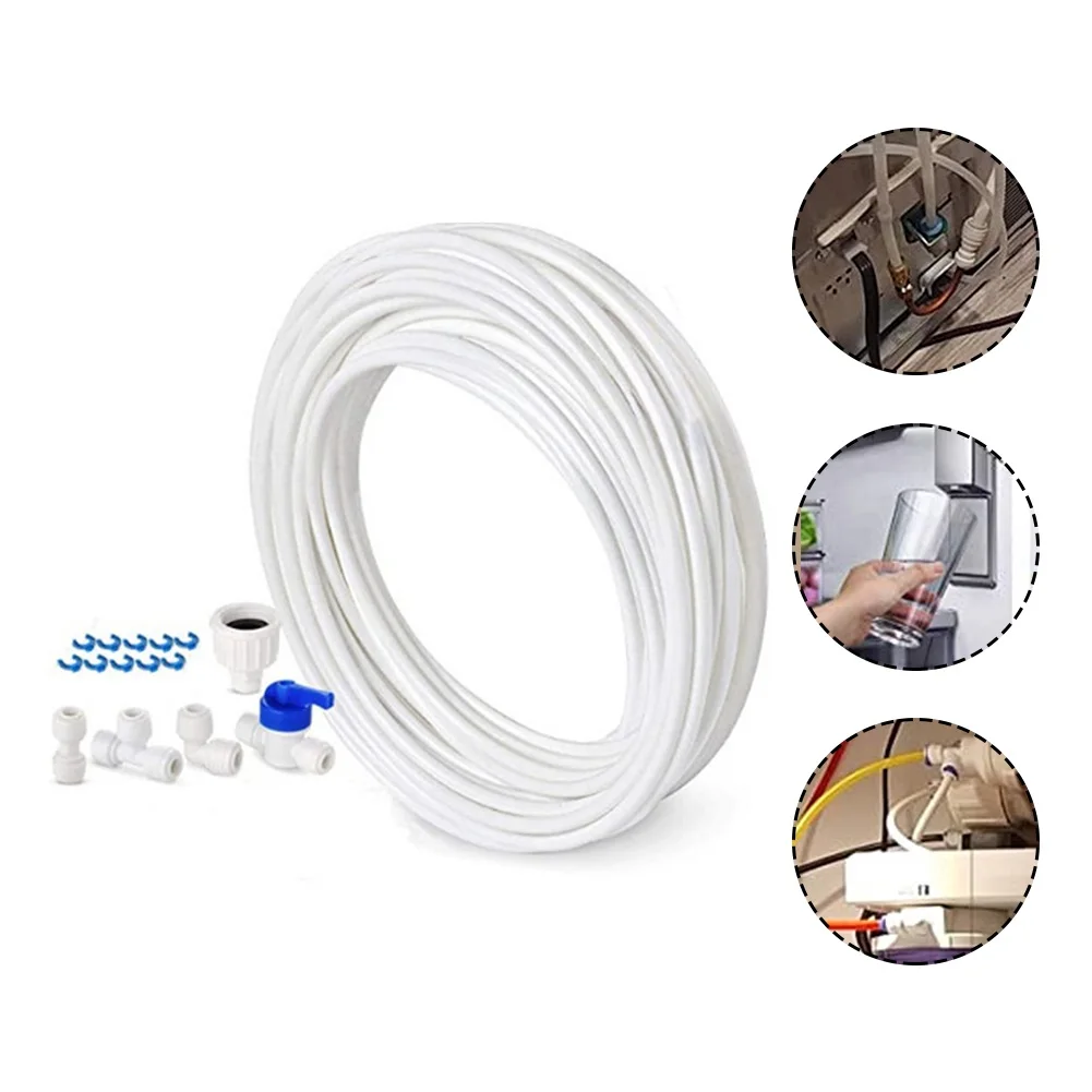 1/4 Inch Water Pipe Hose Tube With Quick Connector For RO Purifier Garden Filter Water Pipe Hose Tube With Quick Connector
1/4 Inch Water Pipe Hose Tube With Quick Connector For RO Purifier Garden Filter Water Pipe Hose Tube With Quick Connector