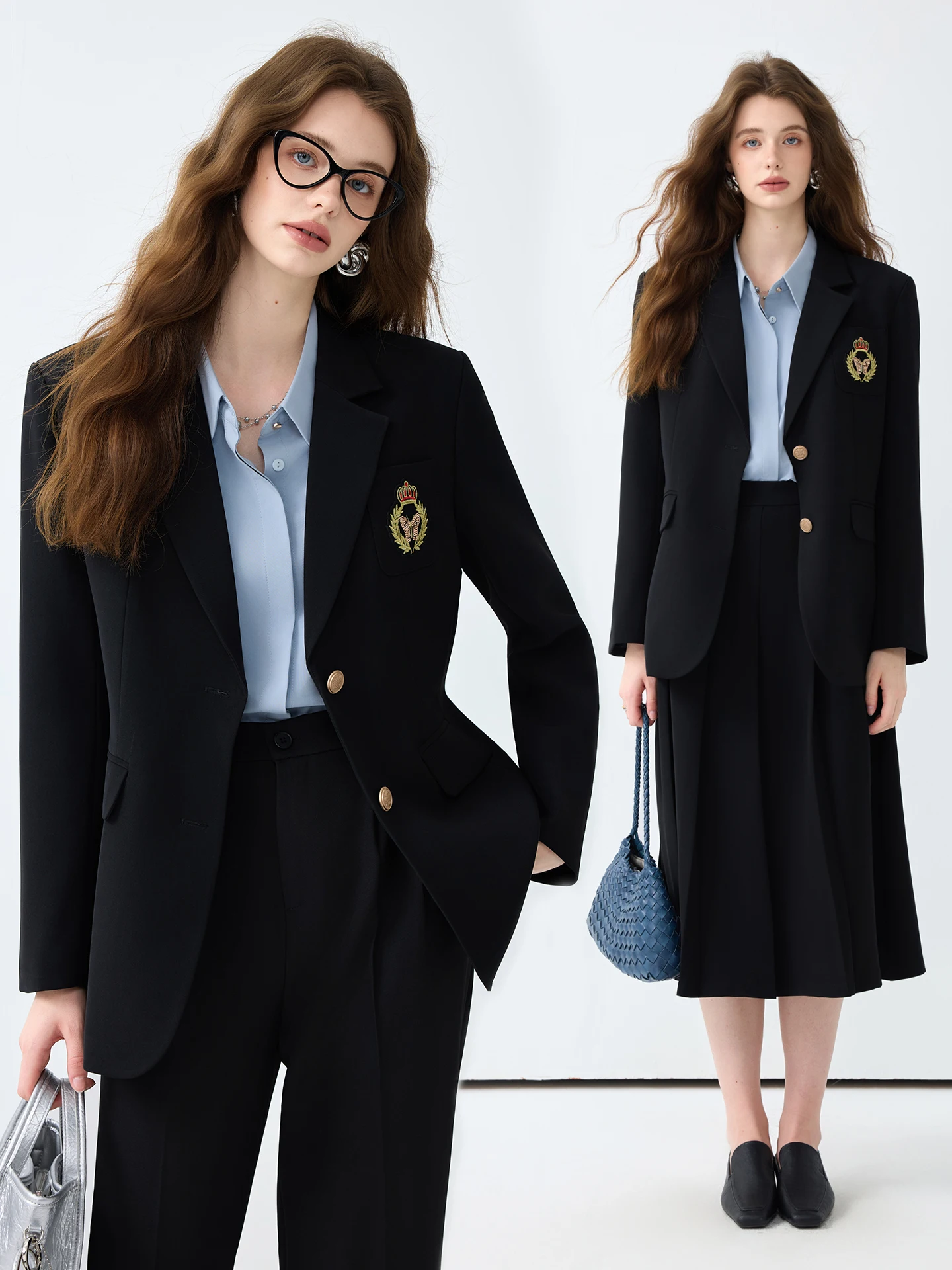 Black Suit Jacket Women's Spring Autumn 2025 New College Style Japanese JK Uniform Set Professional Formal Western Suit
Black Suit Jacket Women's Spring Autumn 2025 New College Style Japanese JK Uniform Set Professional Formal Western Suit