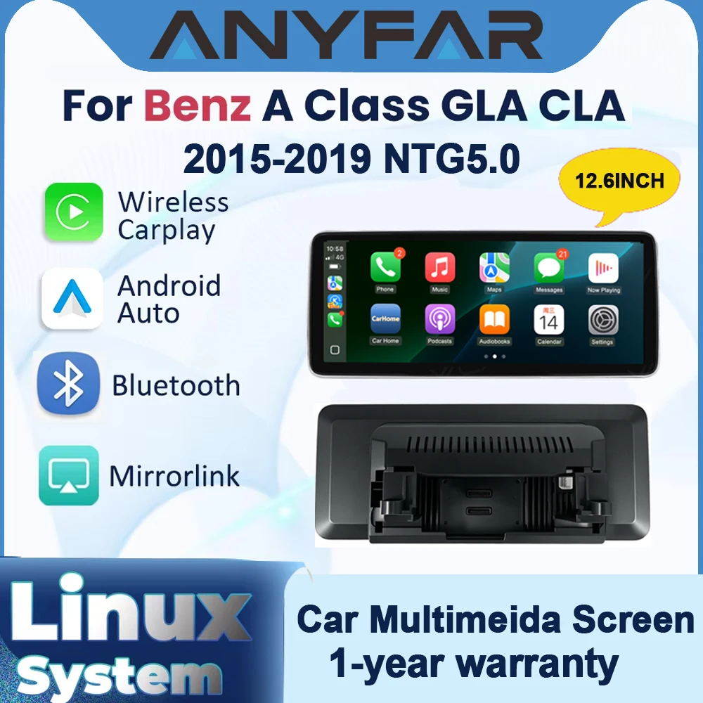 Linux Carplay Touch Screen For Mercedes Benz CLS Class 2015-2019 with NTG 5.0 System Car Multimedia Player Radio Automotive Navi
Linux Carplay Touch Screen For Mercedes Benz CLS Class 2015-2019 with NTG 5.0 System Car Multimedia Player Radio Automotive Navi