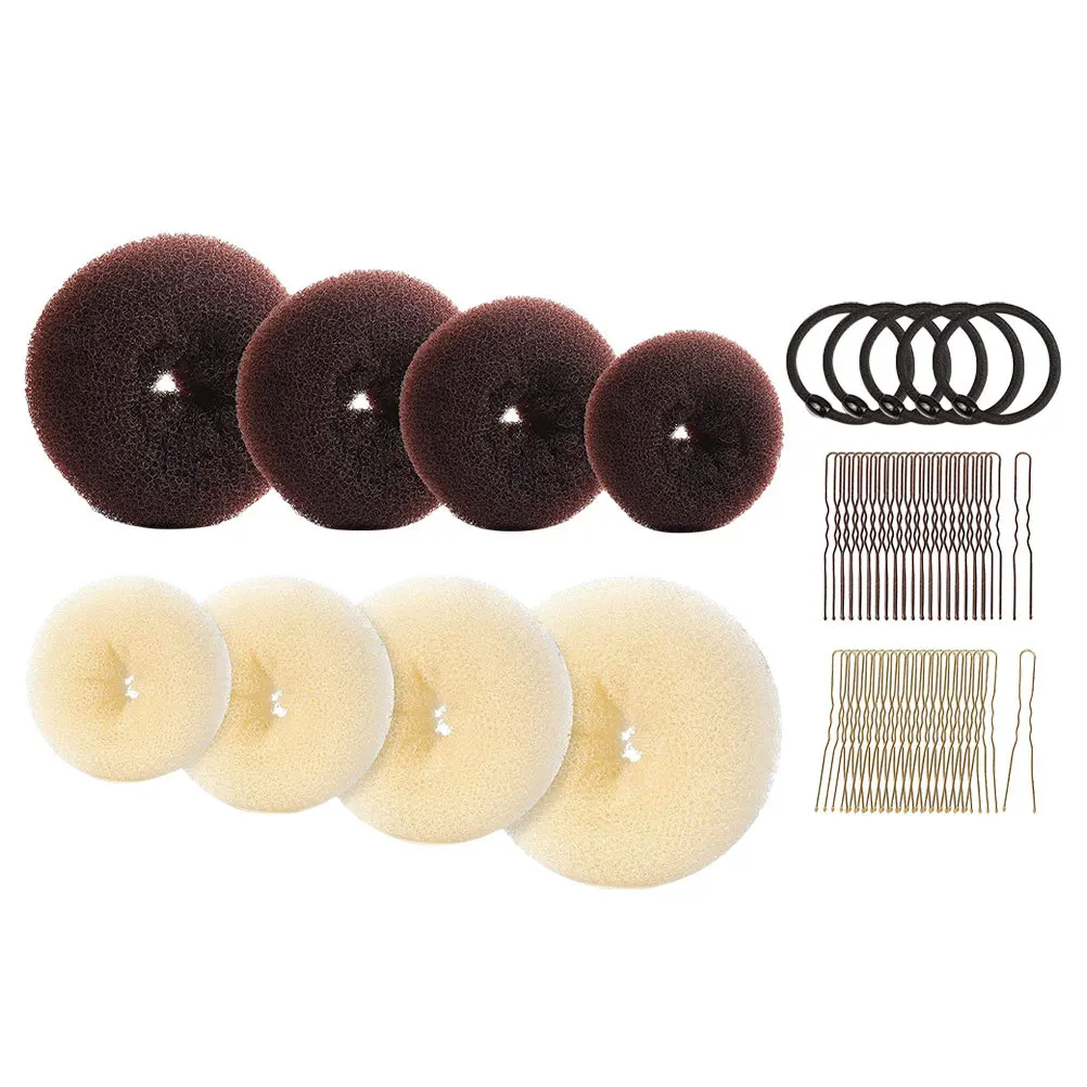 1Set Donut Hair Bun Maker Soft Material Easy Use Styling Tool for Women Quick Bun Hairstyle Creator U Shaped Pins Hair
1Set Donut Hair Bun Maker Soft Material Easy Use Styling Tool for Women Quick Bun Hairstyle Creator U Shaped Pins Hair