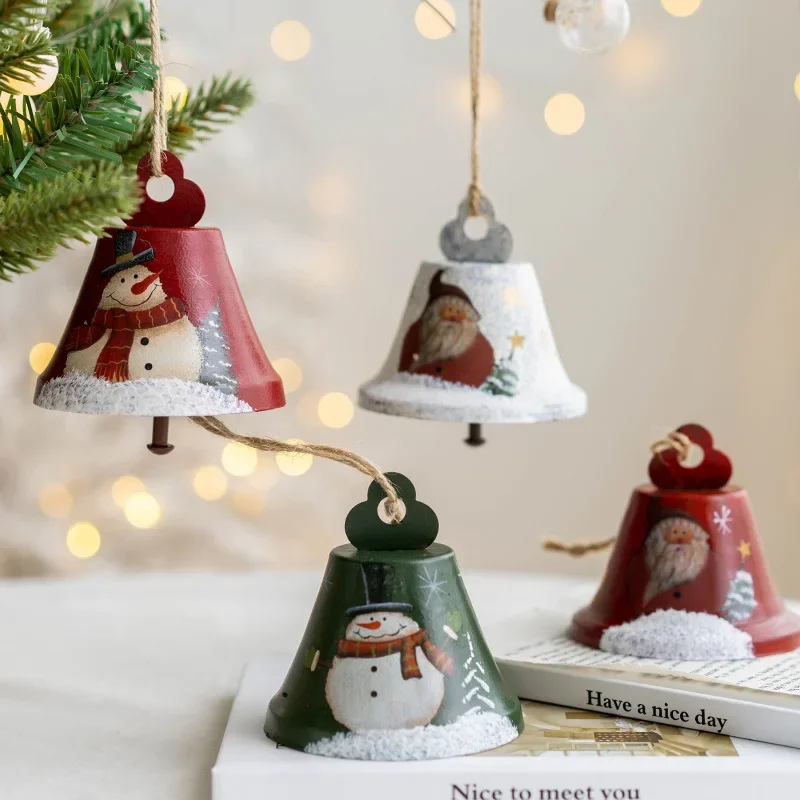 Christmas Wrought Iron Bells Santa Claus Bell Pendants Christmas Tree Bells Pendants Ring Bells For Christmas Decorations
Christmas Wrought Iron Bells Santa Claus Bell Pendants Christmas Tree Bells Pendants Ring Bells For Christmas Decorations