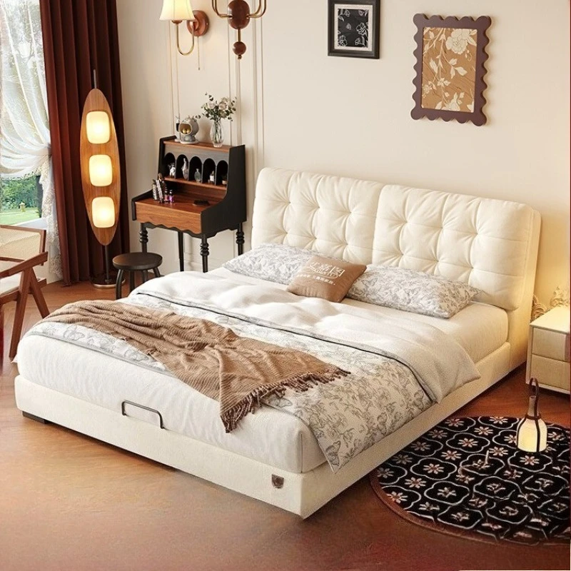 150x200cm 180x200cm Two persons bed luxury cosy with headboard modern bedroom beds king size Double bedframe furniture for home
150x200cm 180x200cm Two persons bed luxury cosy with headboard modern bedroom beds king size Double bedframe furniture for home