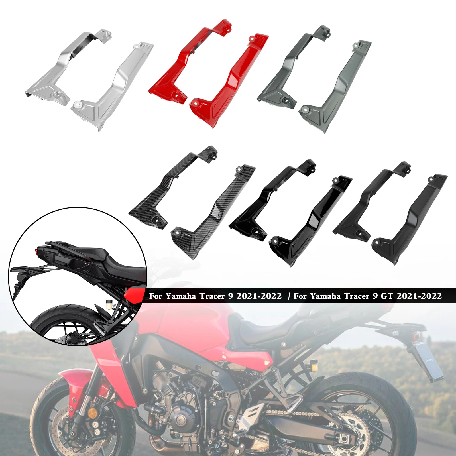 Topteng Rear Tail Seat Side Fairing Covers For Yamaha Tracer 9 GT 2021-2022 Motorcycle Accessories
Topteng Rear Tail Seat Side Fairing Covers For Yamaha Tracer 9 GT 2021-2022 Motorcycle Accessories