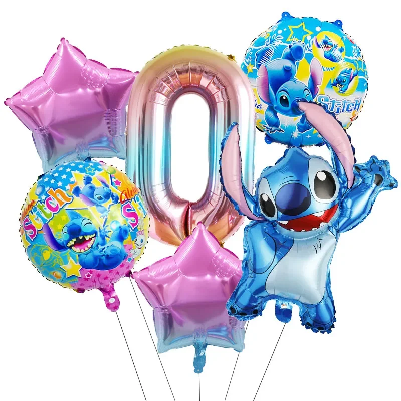 New Disney Lilo & Stitch Balloon Set Cartoon Number Balloon Set Room Decoration Children's Birthday Party Supplies for Kid Gifts
New Disney Lilo & Stitch Balloon Set Cartoon Number Balloon Set Room Decoration Children's Birthday Party Supplies for Kid Gifts