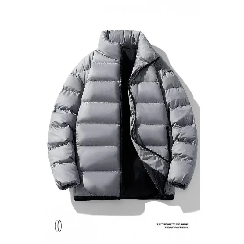 Warm Cotton Jaet Men's Winter Sports Casual Trendy Bread Sle College Faion Stand Fit Cotton Blend Fabric Long Sve
Warm Cotton Jaet Men's Winter Sports Casual Trendy Bread Sle College Faion Stand Fit Cotton Blend Fabric Long Sve