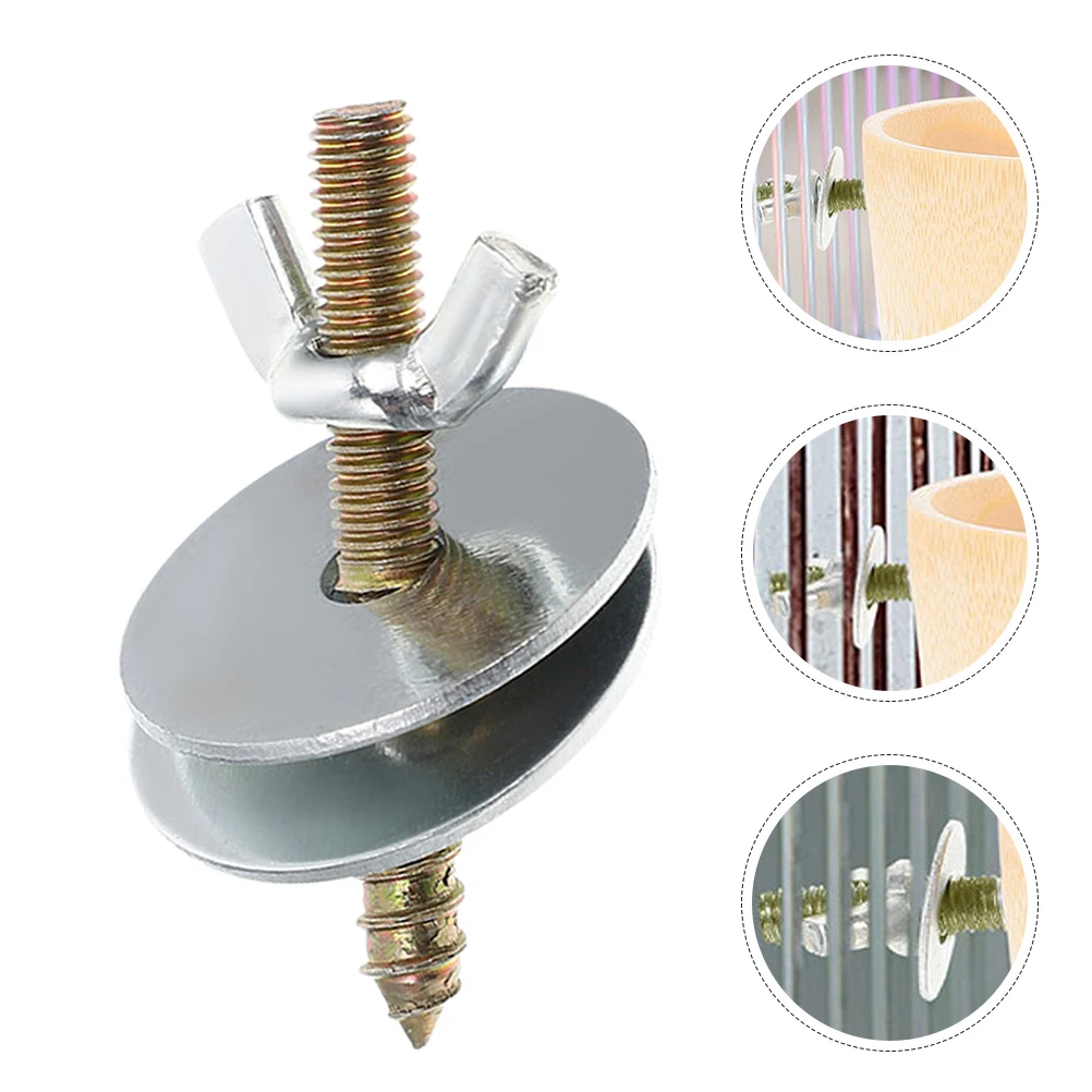 6pcs M5*50 Cage Screws Silver Metal Fixing Bird Perch Fitting Screws Kits Perch Accessories Durable Fasteners
6pcs M5*50 Cage Screws Silver Metal Fixing Bird Perch Fitting Screws Kits Perch Accessories Durable Fasteners
