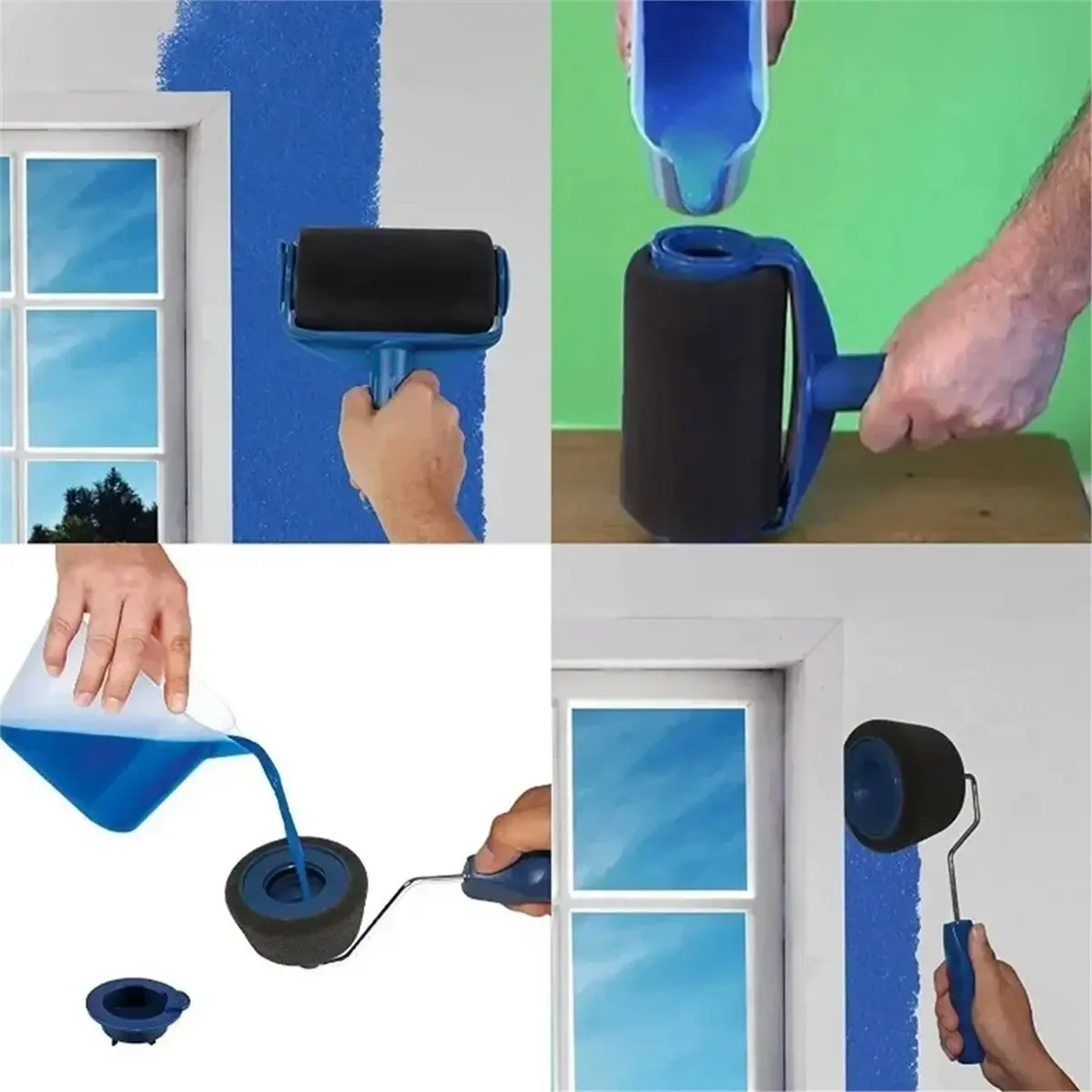 (ABLP) 1pcs Self-Priming Large Drum Brush Paint Roller, Wall Painting Brush, Latex Paint Wall Brush Wall Paint Roller Tools
(ABLP) 1pcs Self-Priming Large Drum Brush Paint Roller, Wall Painting Brush, Latex Paint Wall Brush Wall Paint Roller Tools