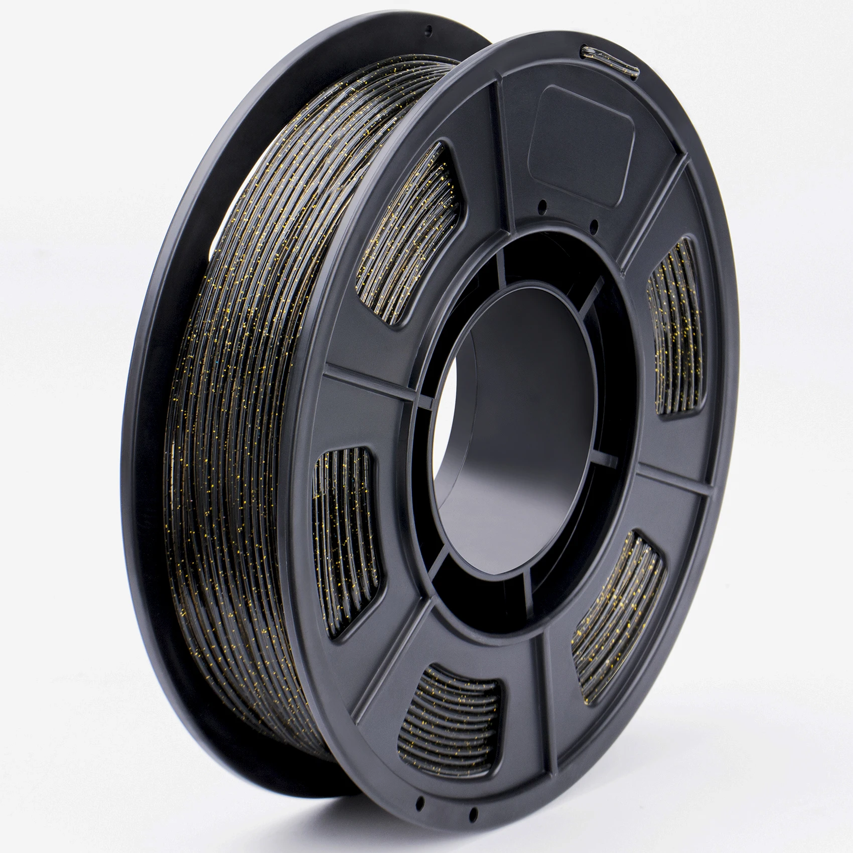 Glitter Gold 3D Printer Filament, Shiny Galaxy 250g PLA Filament 250g(8.8oz) 1.75mm, Gold 3D Effect Glitter-Black Filamen
Glitter Gold 3D Printer Filament, Shiny Galaxy 250g PLA Filament 250g(8.8oz) 1.75mm, Gold 3D Effect Glitter-Black Filamen