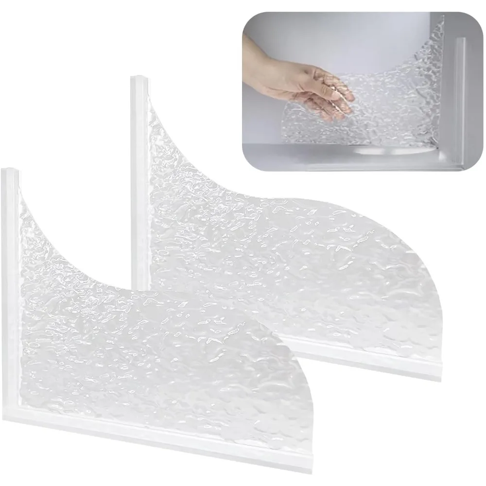 2 шт., брызговики для душа, акриловые прозрачные брызговики для ванны, душа, самоклеящиеся водонепроницаемые защитные ограждения для душа, угол для ванны
2 шт., брызговики для душа, акриловые прозрачные брызговики для ванны, душа, самоклеящиеся водонепроницаемые защитные ограждения для душа, угол для ванны