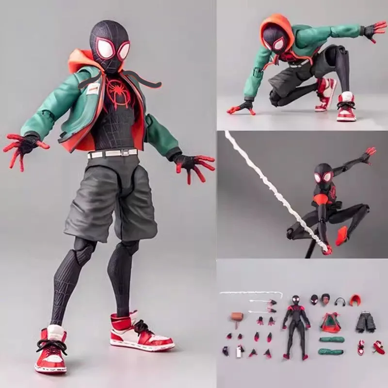 Sentinel Miles Morales Spider-Man Action Figure Marvel Spider-Verse Highly Articulated Model Toy Gift for Kids Collectors
Sentinel Miles Morales Spider-Man Action Figure Marvel Spider-Verse Highly Articulated Model Toy Gift for Kids Collectors