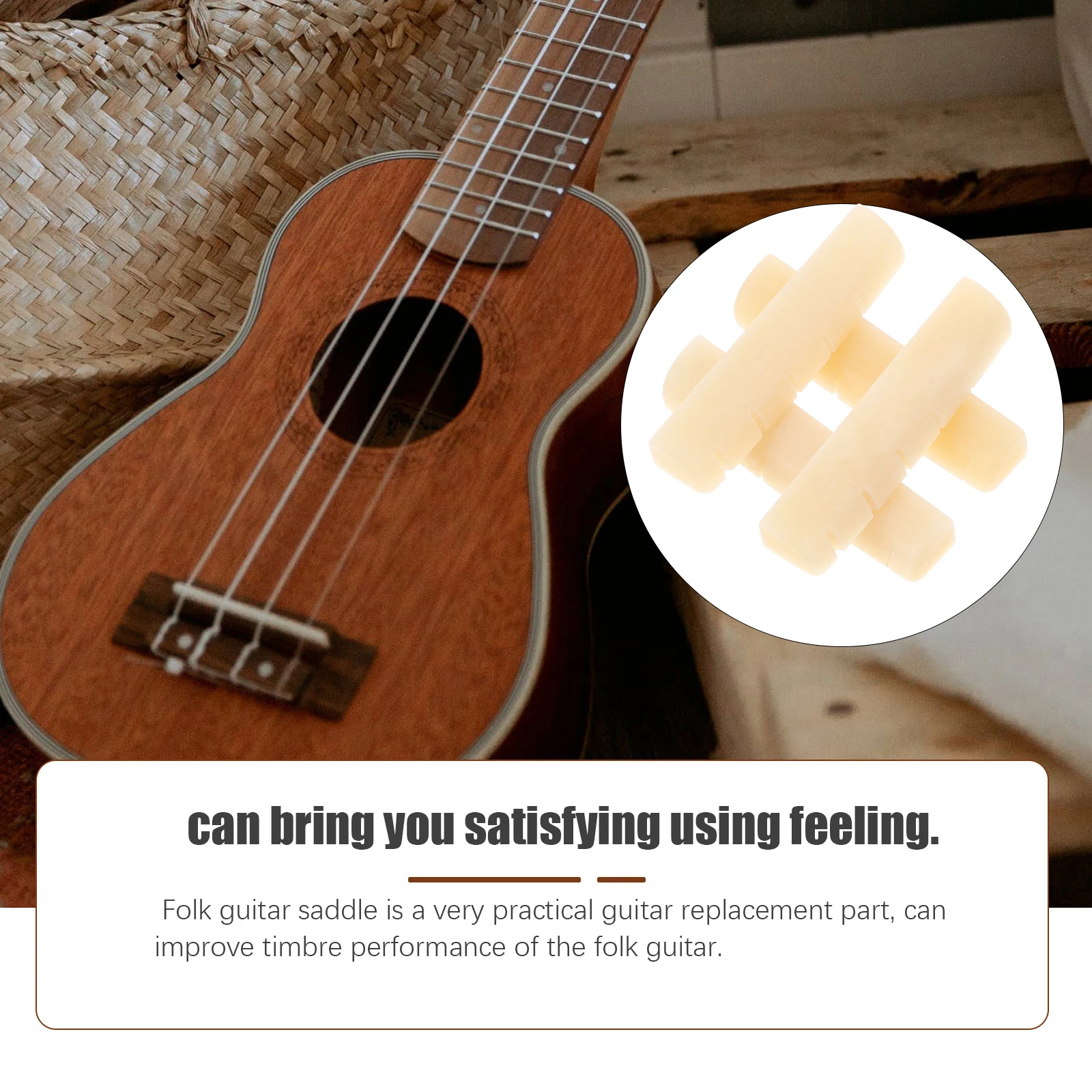 4 Pcs Guitar Pillow Bridge Parts Accessory Tremolo Saddles Nut Folk Replacement Accessories
4 Pcs Guitar Pillow Bridge Parts Accessory Tremolo Saddles Nut Folk Replacement Accessories