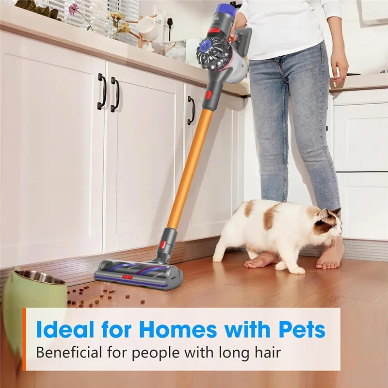 【Berserk】Anti-Tangle Cleaner Head For Dyson V7 V8 V10 V11 V15 Vacuum Cleaner Accessories Kit Efficient Household Cleaning Access
【Berserk】Anti-Tangle Cleaner Head For Dyson V7 V8 V10 V11 V15 Vacuum Cleaner Accessories Kit Efficient Household Cleaning Access