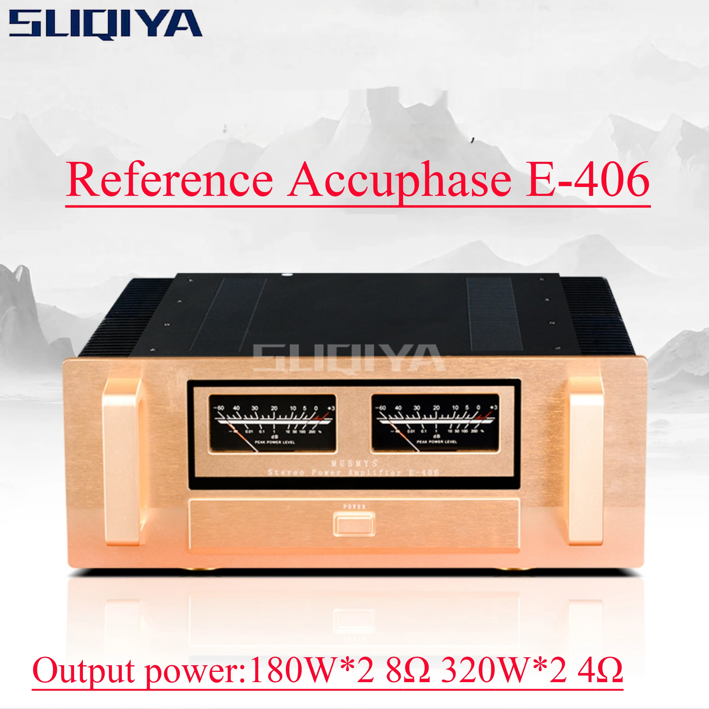 SUQIYA-Reference Accuphase E-406 усилитель высокой мощности класса A и B домашнее аудио Hi-Fi пост-усилитель 320 Вт защита динамика
SUQIYA-Reference Accuphase E-406 усилитель высокой мощности класса A и B домашнее аудио Hi-Fi пост-усилитель 320 Вт защита динамика