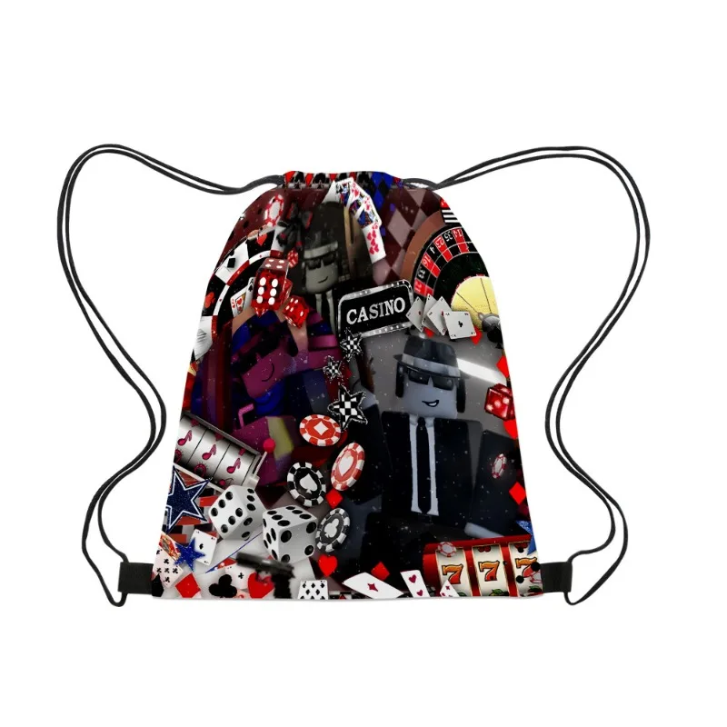 ROBLOX Creative Cartoon Popular Game Portable Drawstring Bag Drawstring Pocket Miscellaneous Bags Travel School Backpack
ROBLOX Creative Cartoon Popular Game Portable Drawstring Bag Drawstring Pocket Miscellaneous Bags Travel School Backpack