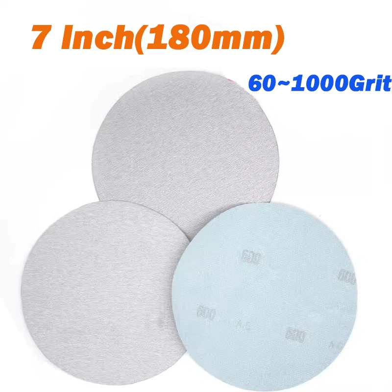 Dry Sanding Discs 7 Inch(180mm) 60~1000Grit White Aluminum Oxide Hook & Loop Sanding Disc For Woodturning Polishing Accessories
Dry Sanding Discs 7 Inch(180mm) 60~1000Grit White Aluminum Oxide Hook & Loop Sanding Disc For Woodturning Polishing Accessories