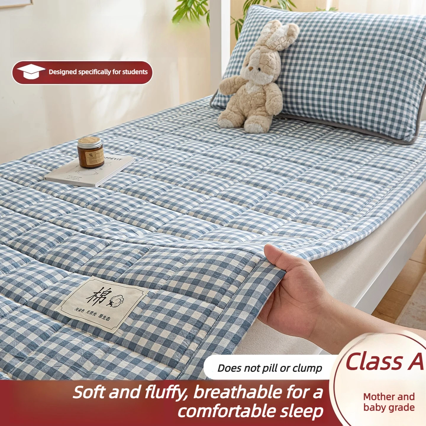 Cotton Mattress Student Dormitory Single Bed Cushion Upper Lower Bedding Mat Pad Bedroom Supply
Cotton Mattress Student Dormitory Single Bed Cushion Upper Lower Bedding Mat Pad Bedroom Supply