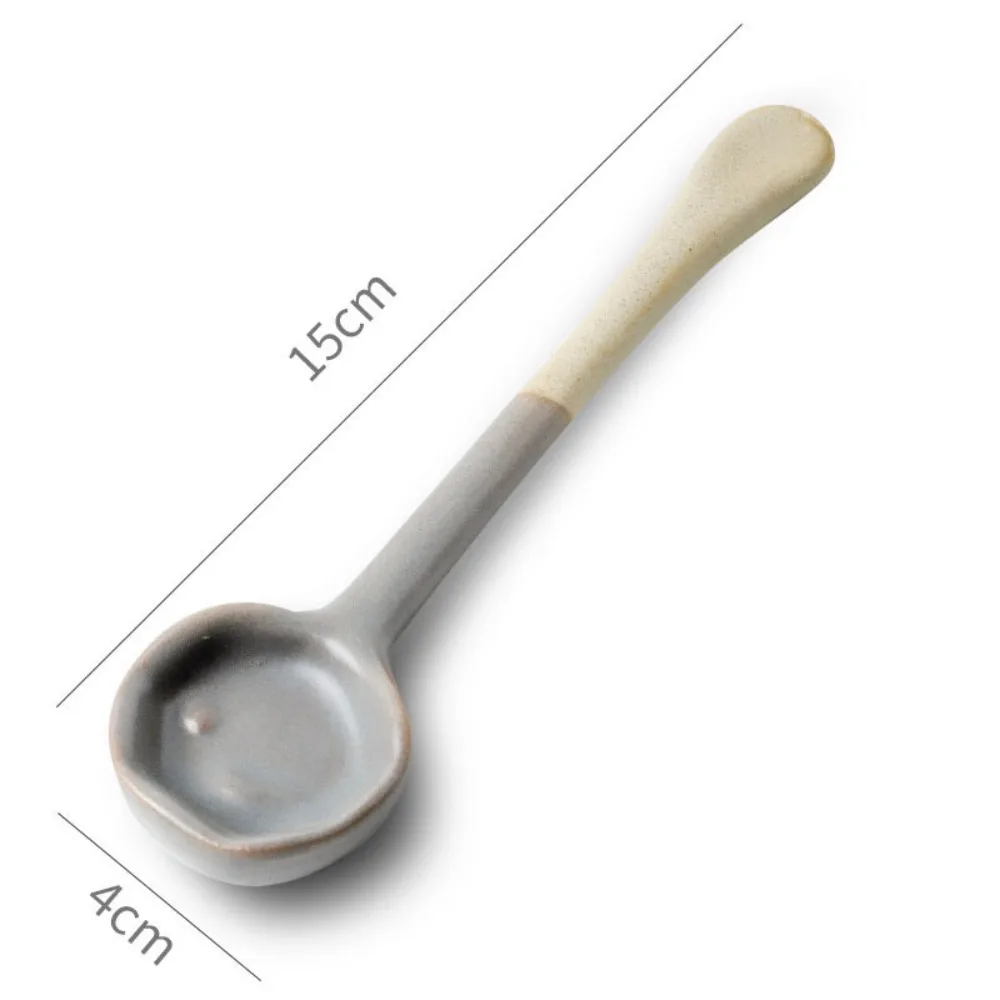 New Vintage Ceramic Spoon Handmade Long-Handle Coffee Whisk Tea Scoop Afternoon Tea
New Vintage Ceramic Spoon Handmade Long-Handle Coffee Whisk Tea Scoop Afternoon Tea