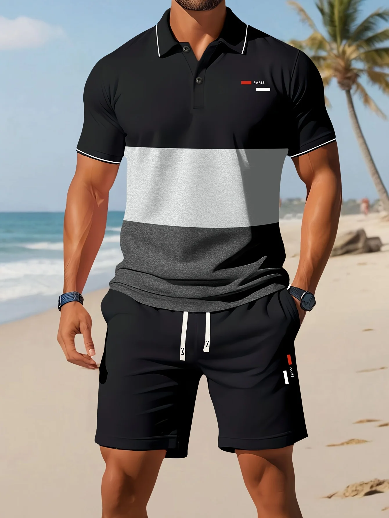 2026 Summer Men's Polo Shirt Set - 3D Printed Design Breathable Lightweight Comfortable Fashionable Outdoor Men's Clothing
2026 Summer Men's Polo Shirt Set - 3D Printed Design Breathable Lightweight Comfortable Fashionable Outdoor Men's Clothing