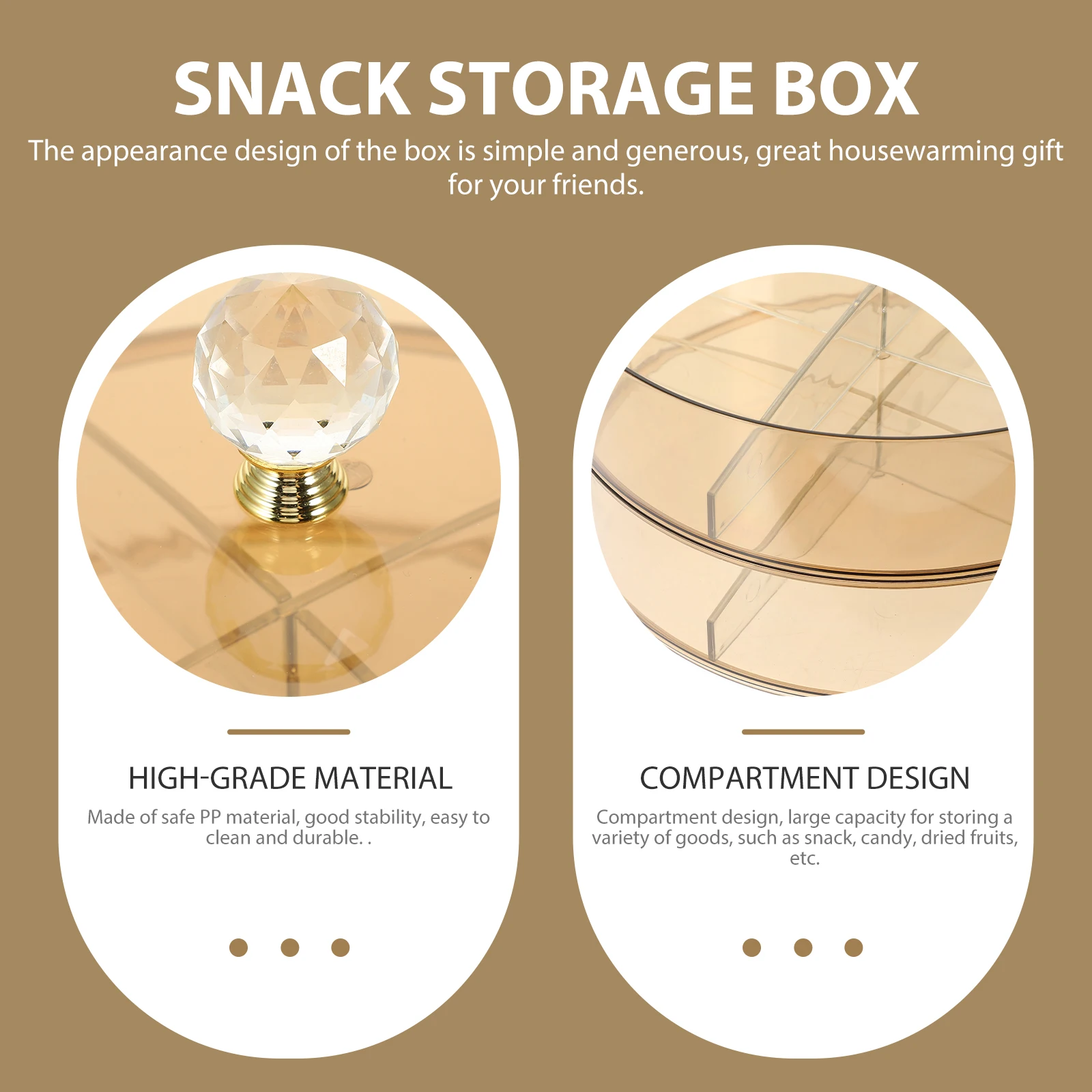 Creative Plastic Dried Fruit Box with Lid Large Capacity Compartment Snack Storage Case for Home Kitchen Dining Party Serving
Creative Plastic Dried Fruit Box with Lid Large Capacity Compartment Snack Storage Case for Home Kitchen Dining Party Serving