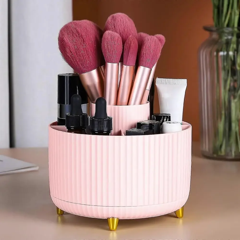 1PC Jewelry Container 360° Rotating Makeup Storage Box Desktop Makeup Organizer Cosmetic Brush Holder Eyebrow Pencil Holder Box
1PC Jewelry Container 360° Rotating Makeup Storage Box Desktop Makeup Organizer Cosmetic Brush Holder Eyebrow Pencil Holder Box