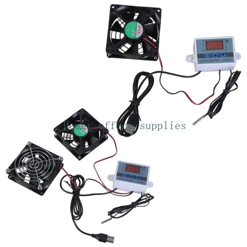 K43B Inline Speed Controller 80mm Cabinet Fan with MultiSpeed Controller 44CFM
K43B Inline Speed Controller 80mm Cabinet Fan with MultiSpeed Controller 44CFM