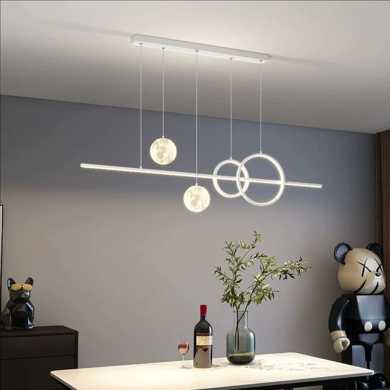 Modern Nordic Restaurant Pendant Light Simple Creative Minimalist Lighting Luxury Bar Counter Decor
Modern Nordic Restaurant Pendant Light Simple Creative Minimalist Lighting Luxury Bar Counter Decor