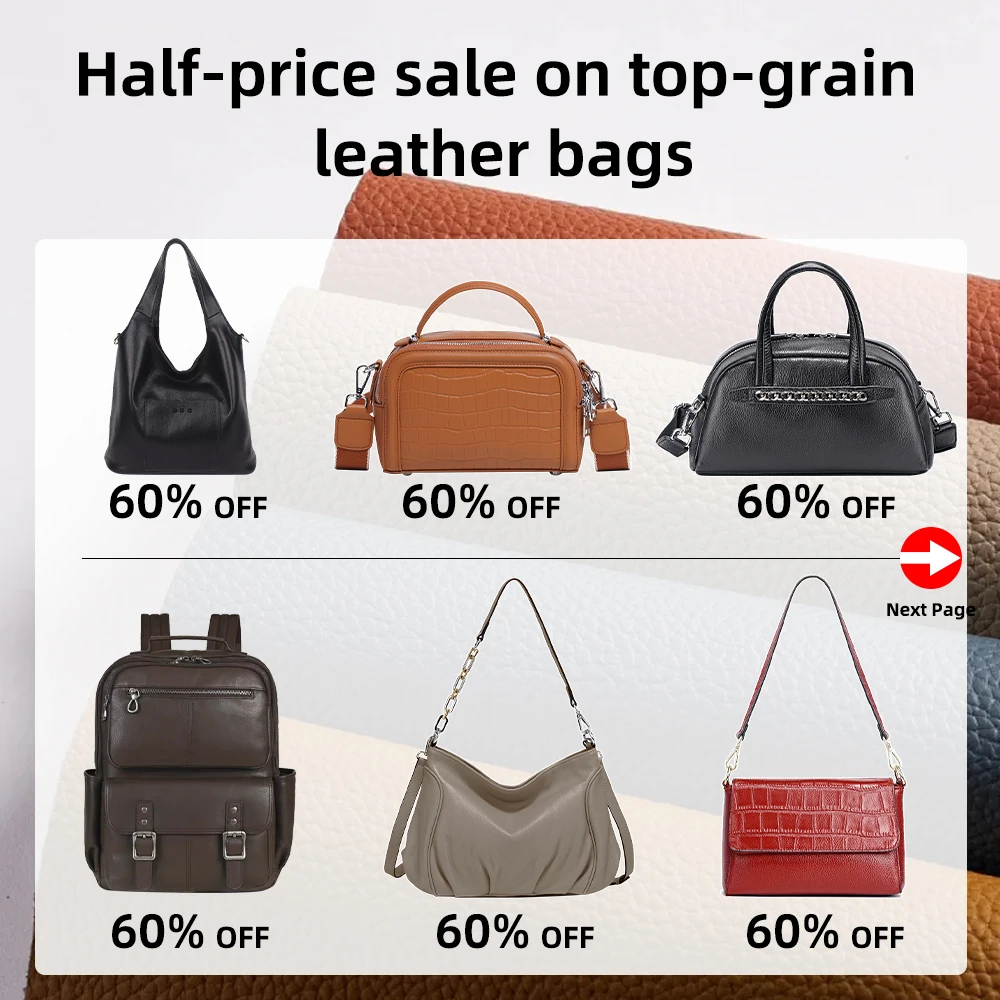 Zency Up To 60% Off Inventory Clearance Women Handbag Backpack Waist Bags Phone Purse Genuine Leather Not Allow Return Refund
Zency Up To 60% Off Inventory Clearance Women Handbag Backpack Waist Bags Phone Purse Genuine Leather Not Allow Return Refund