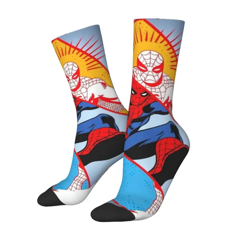 Custom Kawaii Spider Man Socks Men Women Warm 3D Print Superhero Basketball Sports Socks
Custom Kawaii Spider Man Socks Men Women Warm 3D Print Superhero Basketball Sports Socks