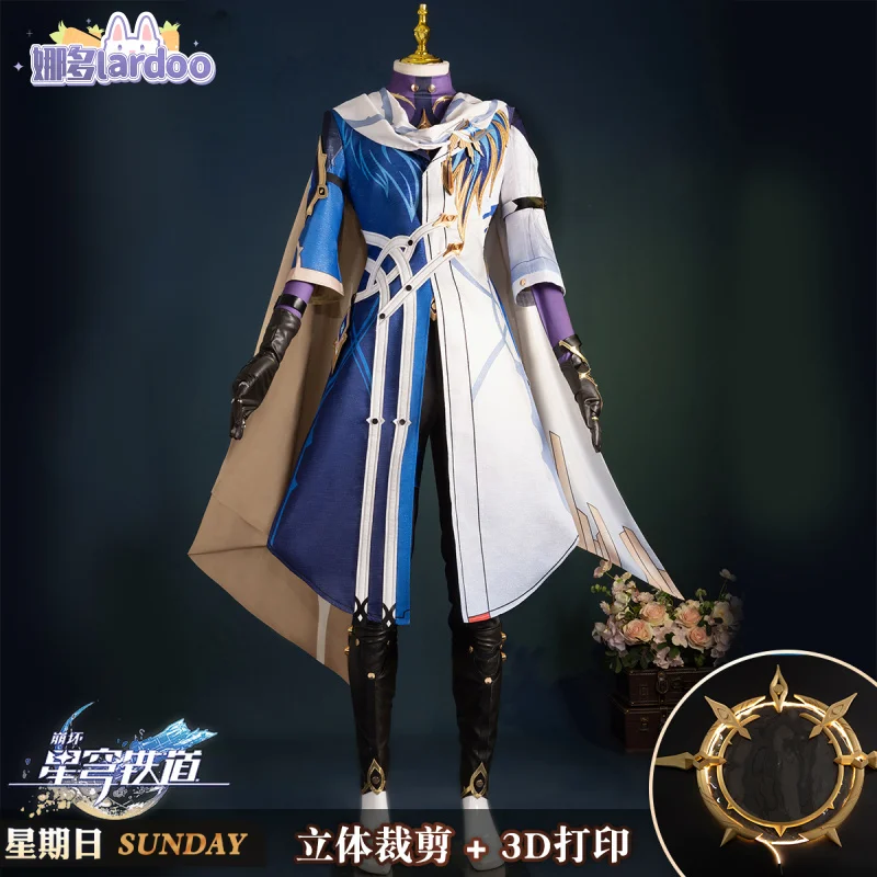 Honkai Star Rail Sunday Cosplay Costume Uniform Earrings Feather Hairpins Rings Props Halloween Party for Women Men Lardoo
Honkai Star Rail Sunday Cosplay Costume Uniform Earrings Feather Hairpins Rings Props Halloween Party for Women Men Lardoo