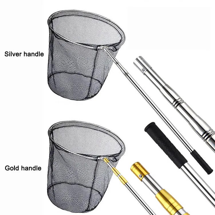 1.8m To 4.5m Stainless Steel Telescopic Floating Fishing Net Fish Landing Net For Fresh Water And Salt Water
1.8m To 4.5m Stainless Steel Telescopic Floating Fishing Net Fish Landing Net For Fresh Water And Salt Water