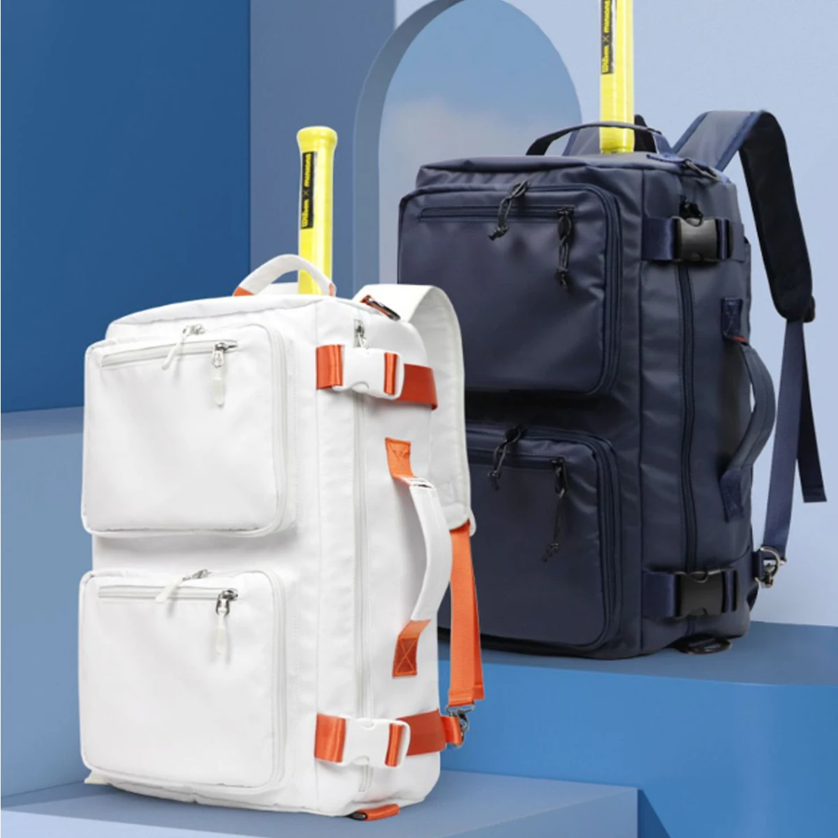 Tennis Bag Badminton Bag Double Shoulder Single Shoulder Handheld Three-purpose Multifunctional Sports Bag Waterproof Backpack
Tennis Bag Badminton Bag Double Shoulder Single Shoulder Handheld Three-purpose Multifunctional Sports Bag Waterproof Backpack