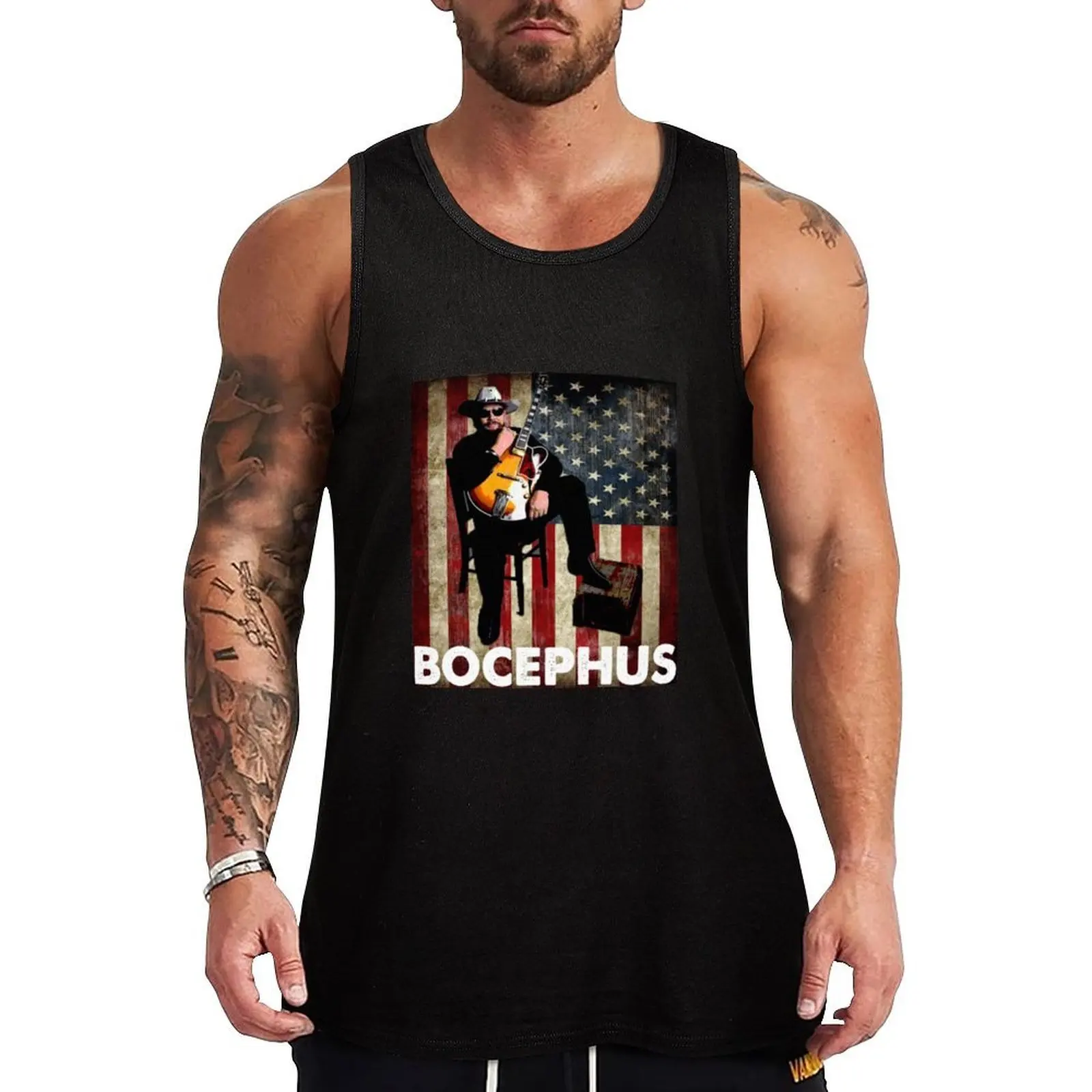 Vintage Retro Flag Bocephus Retro Hank Jr Gifts Williams Men Women USA Flag Tank Top Classic Fit Undershirt Everyday Wear
Vintage Retro Flag Bocephus Retro Hank Jr Gifts Williams Men Women USA Flag Tank Top Classic Fit Undershirt Everyday Wear