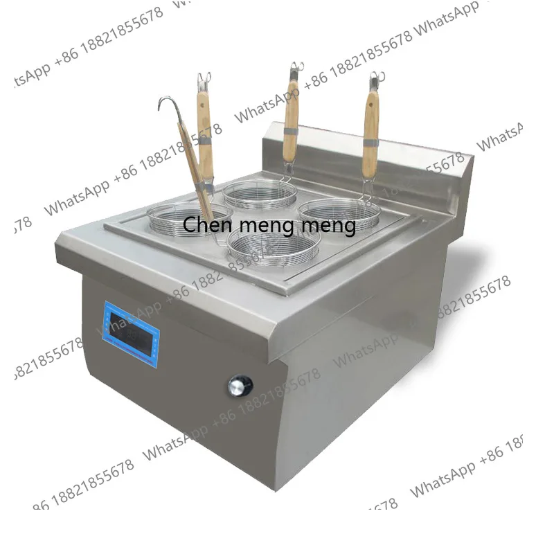Tabletop Four-Burner Noodle Cooker Induction Four-Hole Manual Noodle Cooker Commercial Snack Catering Equipment
Tabletop Four-Burner Noodle Cooker Induction Four-Hole Manual Noodle Cooker Commercial Snack Catering Equipment