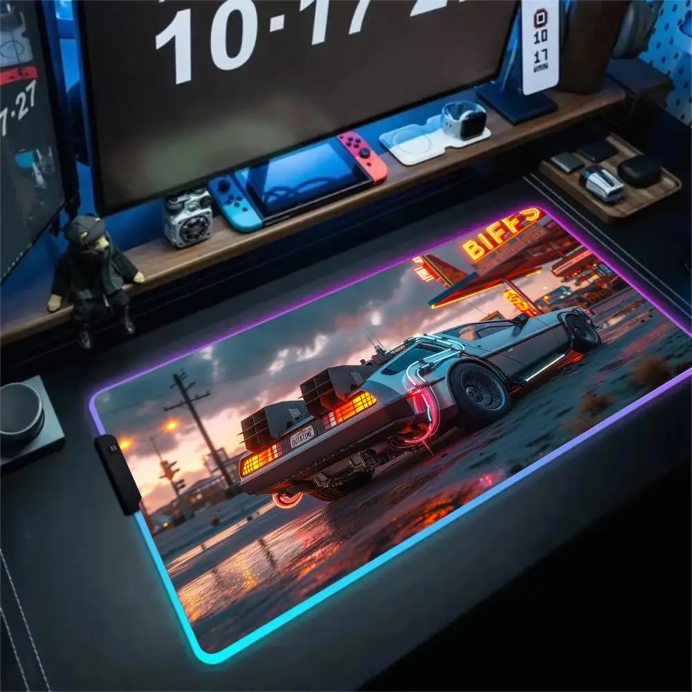RGB Mouse pad Cool neon sports car design gaming mat LED glow Game keypad mousepad pc accessories rubber anti-slip Desk Mat
RGB Mouse pad Cool neon sports car design gaming mat LED glow Game keypad mousepad pc accessories rubber anti-slip Desk Mat