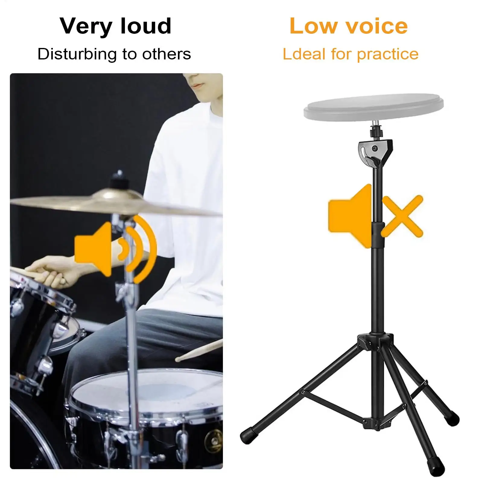 Snare Drum Stand Adjustable Snare Holder Ergonomic Drum Pad Stand With Height Adjustment For School Travel Camping Home
Snare Drum Stand Adjustable Snare Holder Ergonomic Drum Pad Stand With Height Adjustment For School Travel Camping Home