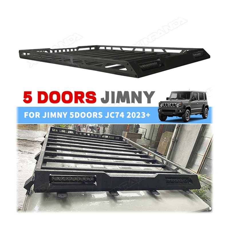 Jimny 5 Door Car Carrier Luggage Rack Roof Rack With Led Light for Maruti Jimny 2023 2024 Aluminum Alloycustom
Jimny 5 Door Car Carrier Luggage Rack Roof Rack With Led Light for Maruti Jimny 2023 2024 Aluminum Alloycustom