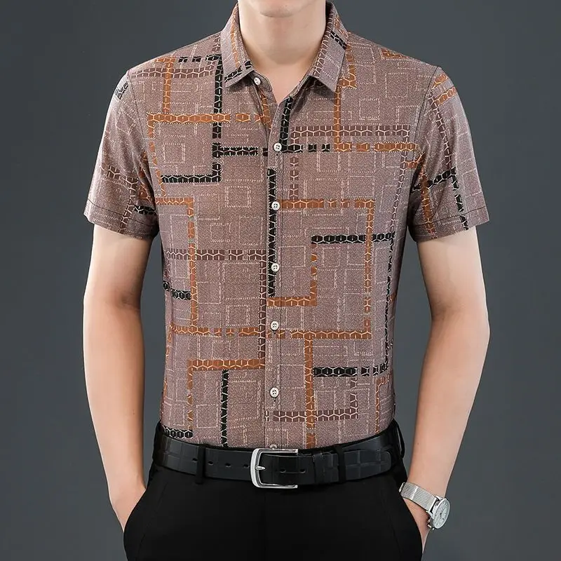 Y2k Men Vintage Short Sleeve Shirts Summer Streetwear Fashion Clothing Printing Loose Lapel Quick-drying Male Casual Tops 2023
Y2k Men Vintage Short Sleeve Shirts Summer Streetwear Fashion Clothing Printing Loose Lapel Quick-drying Male Casual Tops 2023