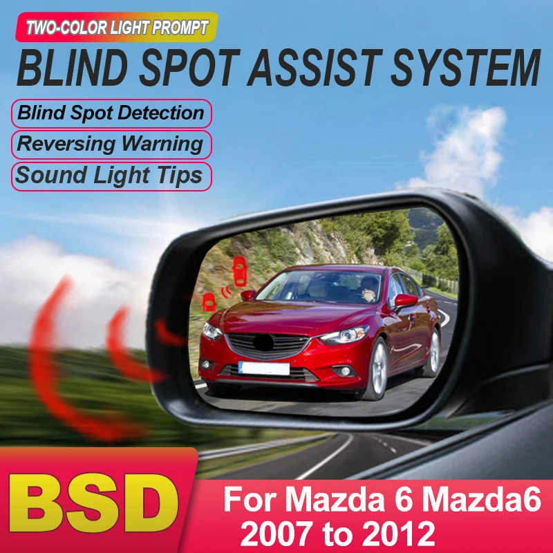 Car Mirror Blind Spot Detection System BSD BSA BSM Parking Sensor Driving Change Lane Aided For Mazda 6 Mazda6 2007 to 2011 2012
Car Mirror Blind Spot Detection System BSD BSA BSM Parking Sensor Driving Change Lane Aided For Mazda 6 Mazda6 2007 to 2011 2012