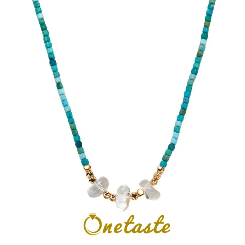 Бирюзовый бисер, белый кристалл, подвеска из серебра 925 пробы, комплект ювелирных изделий из бисера с ожерельем и браслетом, женский крошечный изящный подарок
Бирюзовый бисер, белый кристалл, подвеска из серебра 925 пробы, комплект ювелирных изделий из бисера с ожерельем и браслетом, женский крошечный изящный подарок