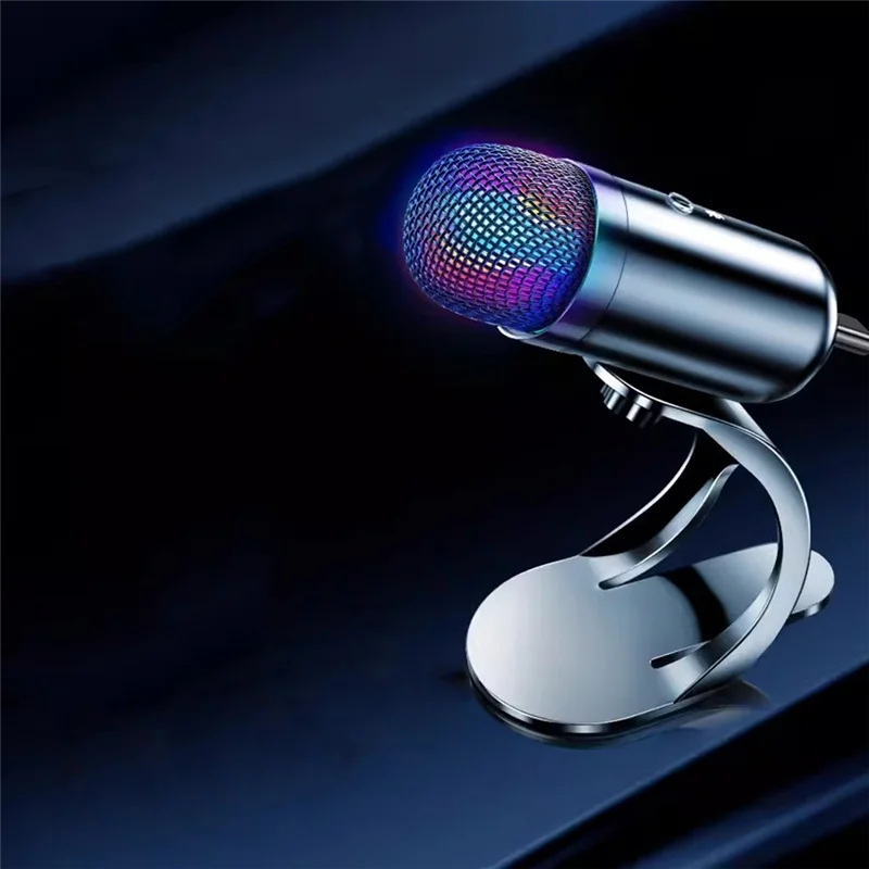 【Must-Haves】Wired Microphone Noise Reduction Windproof With RGB Lights For Gaming PC Conference One-Touch Mute
【Must-Haves】Wired Microphone Noise Reduction Windproof With RGB Lights For Gaming PC Conference One-Touch Mute