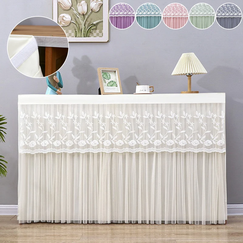 Translucent Cabinet Curtain Embroidered Lace Living Room Partition Kitchen Cabinet Dust Cover Multifunctional Home Decoration
Translucent Cabinet Curtain Embroidered Lace Living Room Partition Kitchen Cabinet Dust Cover Multifunctional Home Decoration