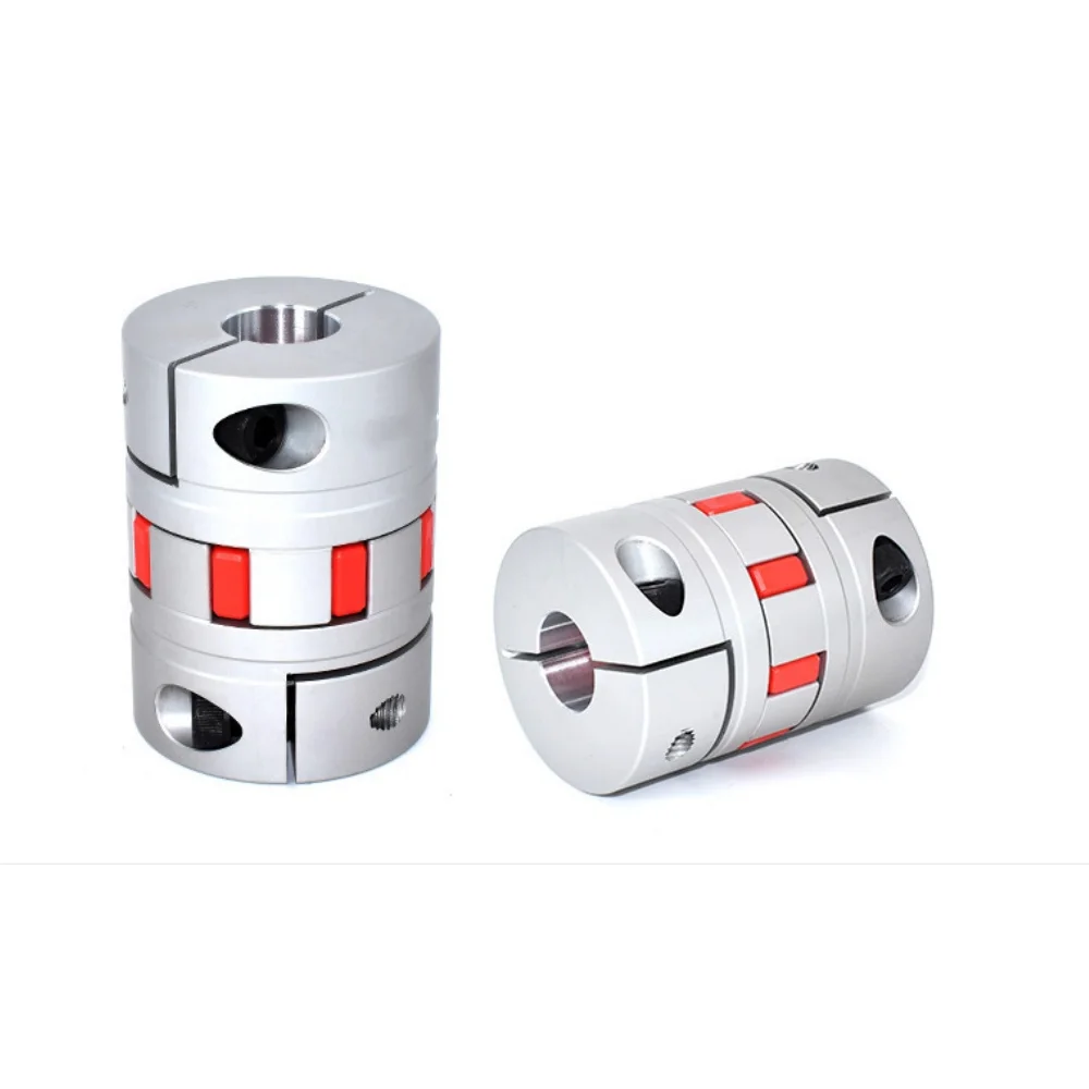 Aluminum alloy plum coupling, stepping servo motor guide shaft drive shaft coupling
Aluminum alloy plum coupling, stepping servo motor guide shaft drive shaft coupling