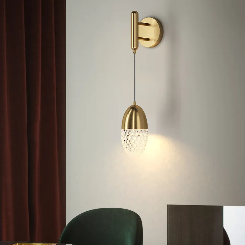 Modern Wall Sconce Bedside Lamp Light Fixtures Indoor Lighting Led Crystal Bedroom Living Room Home Decor Corridor Nordic Luxury
Modern Wall Sconce Bedside Lamp Light Fixtures Indoor Lighting Led Crystal Bedroom Living Room Home Decor Corridor Nordic Luxury