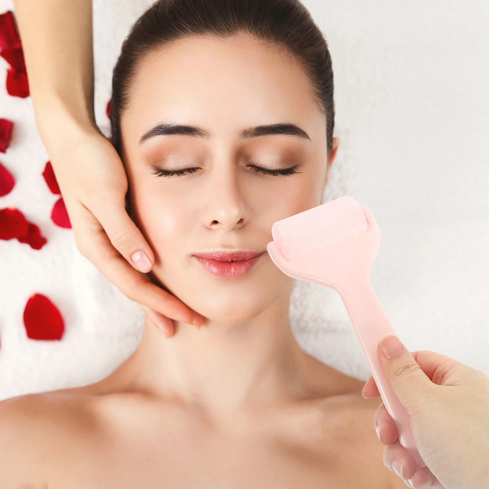 1 set Pink Massage Set For Face Facial Tools for Women Face Eye Skincare Travel Size Portable
1 set Pink Massage Set For Face Facial Tools for Women Face Eye Skincare Travel Size Portable