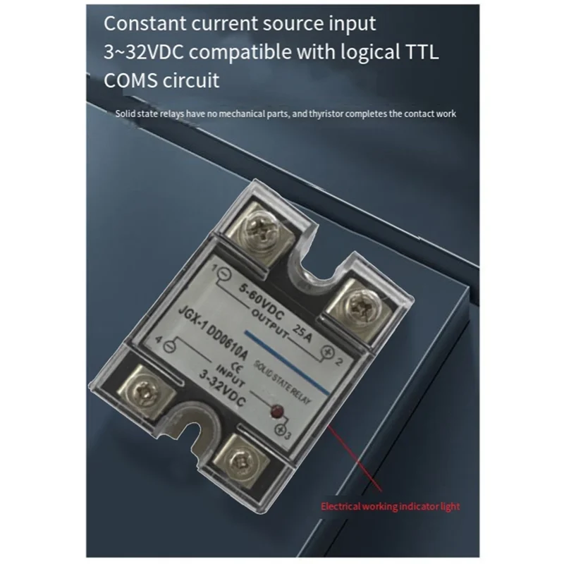 Однофазное твердотельное реле Однофазное твердотельное реле постоянного тока с управлением постоянным током
Однофазное твердотельное реле Однофазное твердотельное реле постоянного тока с управлением постоянным током