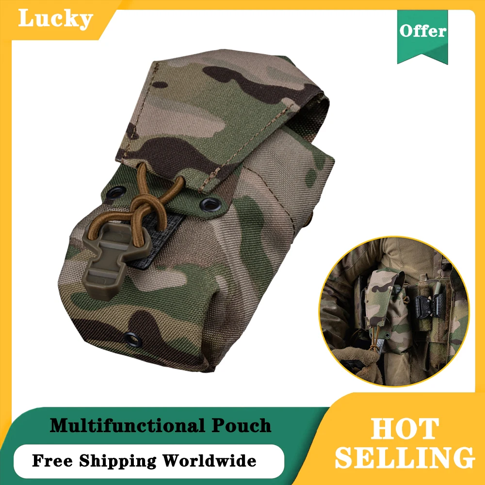 Tactical Walkie Talkie Bag MOLLE Radio Pouch Elastic Rope Adjust Multifunctional Waist Pack Pendant Pouch Hunting Accessories
Tactical Walkie Talkie Bag MOLLE Radio Pouch Elastic Rope Adjust Multifunctional Waist Pack Pendant Pouch Hunting Accessories