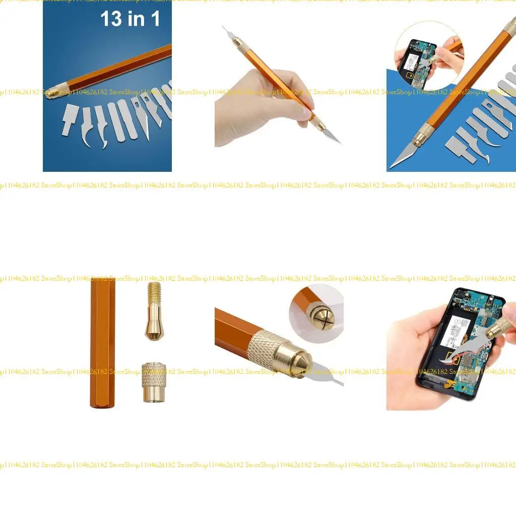 Q2Q4 12pcs/set Phone Repair Steel Craft Artwork Sculpture Knifes with Handle Carving Stencil Paper DIY Cutter
Q2Q4 12pcs/set Phone Repair Steel Craft Artwork Sculpture Knifes with Handle Carving Stencil Paper DIY Cutter