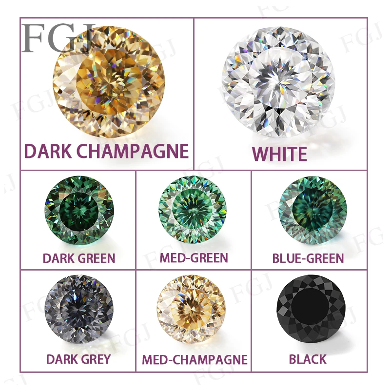 【Colorful】Moissanite 100 Faceted Cut With GRA VVS1 Loose Gemstone Stone Beads Pass Diamond Test Jewelry Making Materials DIY
【Colorful】Moissanite 100 Faceted Cut With GRA VVS1 Loose Gemstone Stone Beads Pass Diamond Test Jewelry Making Materials DIY