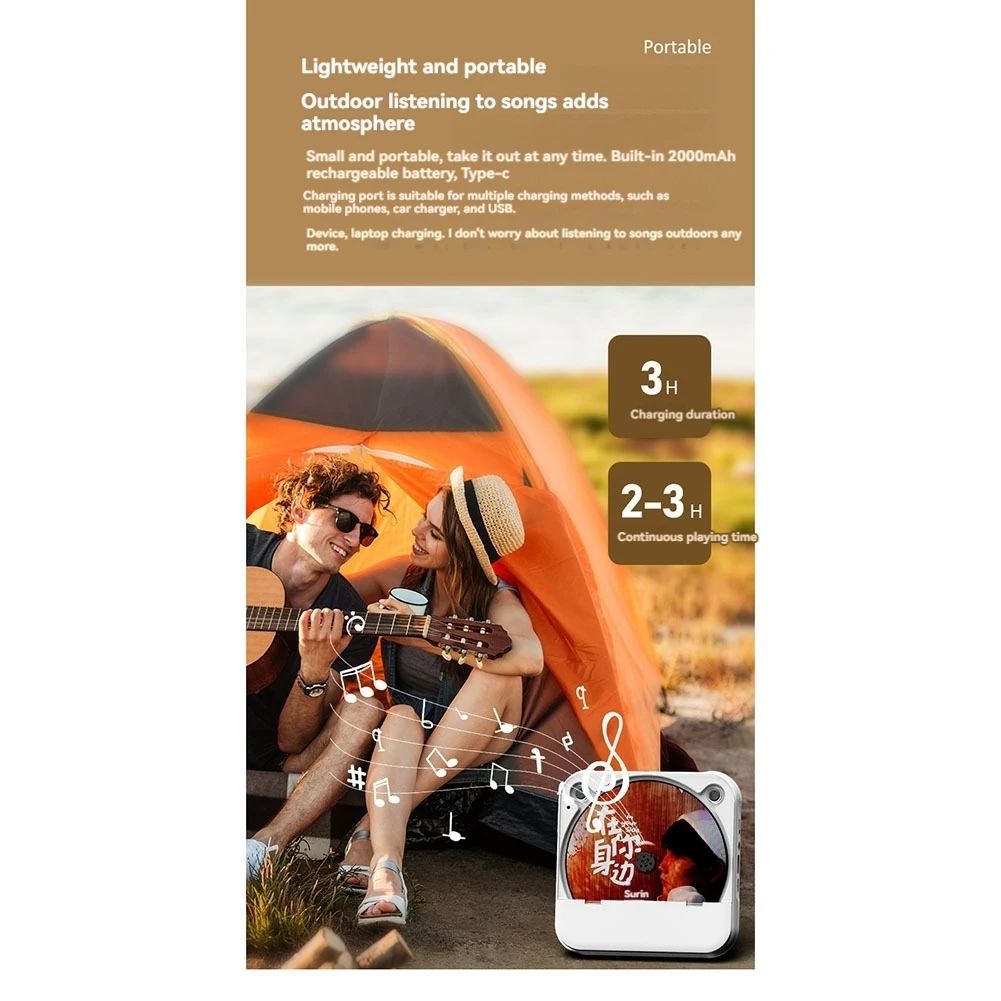 Daily Sale Portable Home CD Music Player+Remote Control Bluetooth 5.1 CD Player Dust Cover Radio Boombox Display For Kids Gift
Daily Sale Portable Home CD Music Player+Remote Control Bluetooth 5.1 CD Player Dust Cover Radio Boombox Display For Kids Gift